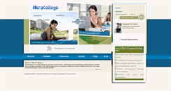 Desktop Screenshot of meracollege.com
